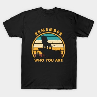 Remember Who You Are Vintage T-Shirt